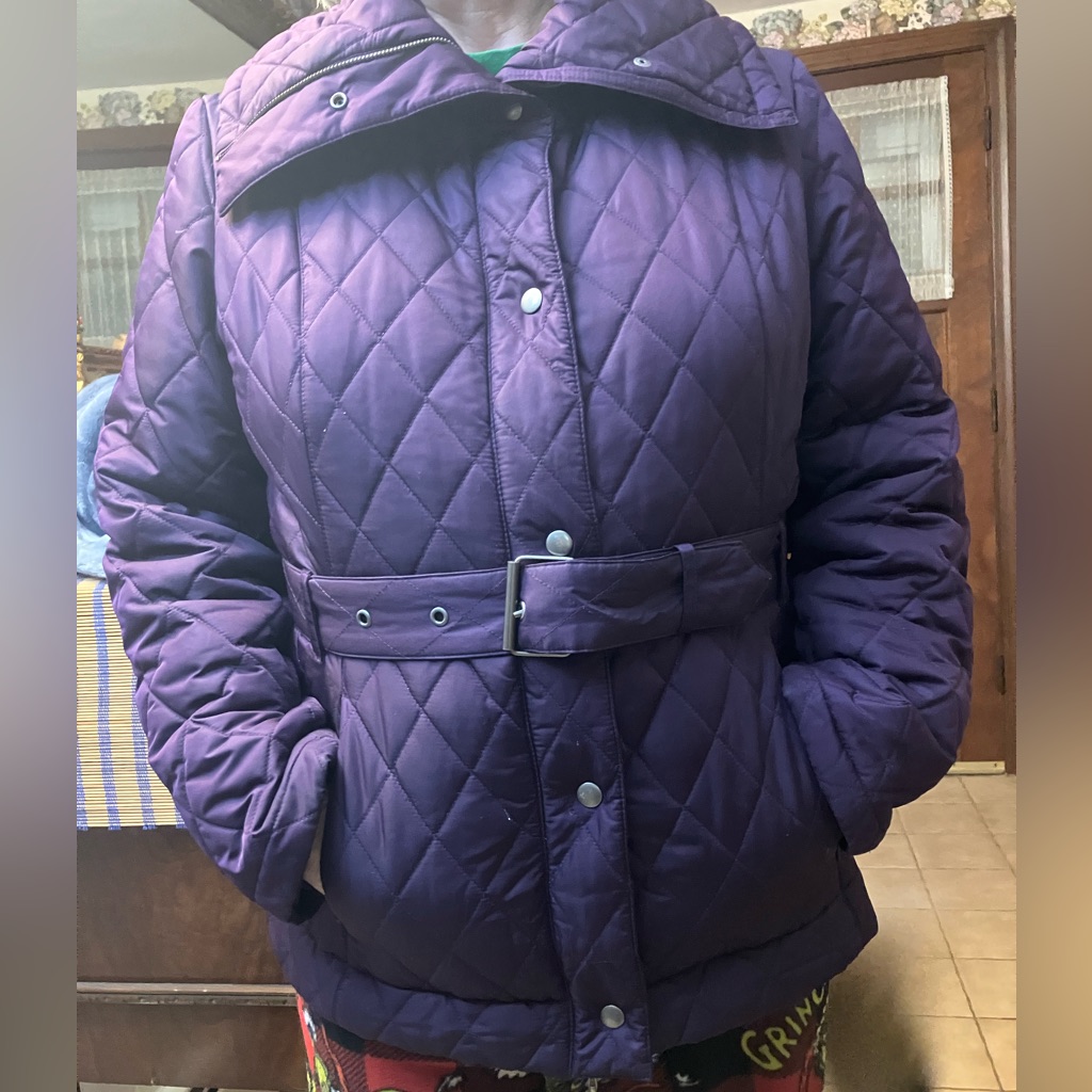 Women’s Purple Pendleton Quilted Jacket